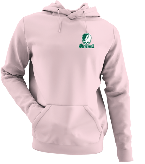 Cleveland State Stealie Premium Unisex Hoodie — Design: Cleveland State University — Light Pink