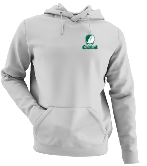 Cleveland State Stealie Premium Unisex Hoodie — Design: Cleveland State University — Sport Grey