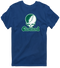 Cleveland State Stealie Premium Unisex T-Shirt — Design: Cleveland State University — Navy