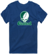Cleveland State Stealie Premium Unisex T-Shirt — Design: Cleveland State University — Navy