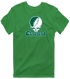 Cleveland State Stealie Premium Unisex T-Shirt — Design: Cleveland State University — Irish Green