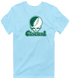 Cleveland State Stealie Premium Unisex T-Shirt — Design: Cleveland State University — Light Blue