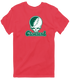 Cleveland State Stealie Premium Unisex T-Shirt — Design: Cleveland State University — Heather Red