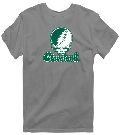 Cleveland State Stealie Premium Unisex T-Shirt — Design: Cleveland State University — Dark Heather