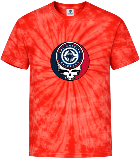 Clippers Stealie Tie-Dye T-Shirt