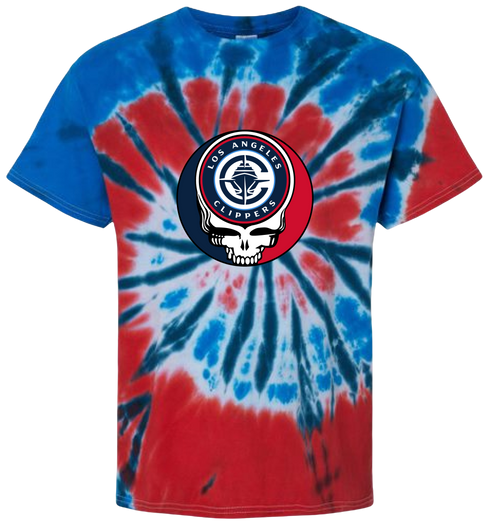 Clippers Stealie Tie-Dye T-Shirt