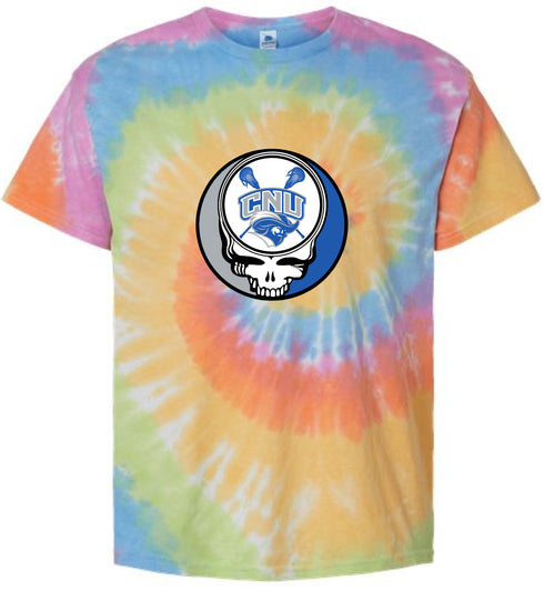 CNU Lacrosse Stealie Tie-Dye T-Shirt
