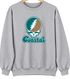 Coastal Stealie Premium Unisex Crewneck — Design: Coastal Carolina University — Sport Grey
