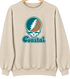 Coastal Stealie Premium Unisex Crewneck — Design: Coastal Carolina University — Sand