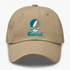 Coastal Stealie Premium Unisex Dad Hat — Design: Coastal Carolina University — Khaki