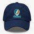 Coastal Stealie Premium Unisex Dad Hat — Design: Coastal Carolina University — Navy