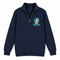 Coastal Stealie Premium Unisex Quarter-Zip — Design: Coastal Carolina University — Navy