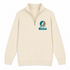 Coastal Stealie Premium Unisex Quarter-Zip — Design: Coastal Carolina University — Sand