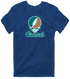 Coastal Stealie Premium Unisex T-Shirt — Design: Coastal Carolina University — Navy