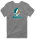 Coastal Stealie Premium Unisex T-Shirt — Design: Coastal Carolina University — Dark Heather