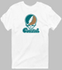 Coastal Stealie Premium Unisex T-Shirt — Design: Coastal Carolina University — White