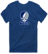 Colby Stealie Premium Unisex T-Shirt — Design: Colby College — Navy