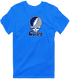 Colby Stealie Premium Unisex T-Shirt — Design: Colby College — Royal