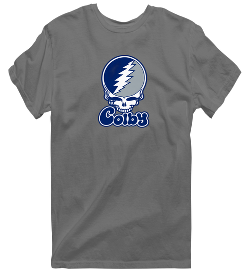 Colby Stealie Premium Unisex T-Shirt — Design: Colby College — Charcoal