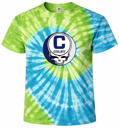 Colby College Stealie Tie-Dye T-Shirt