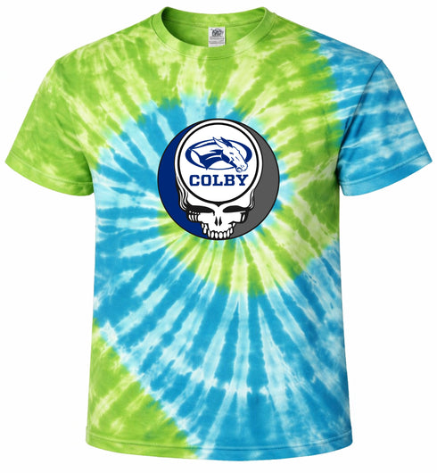 Colby College Stealie Tie-Dye T-Shirt