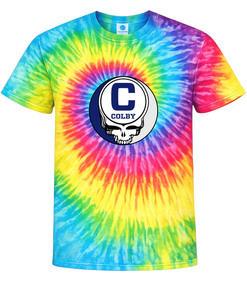 Colby College Stealie Tie-Dye T-Shirt