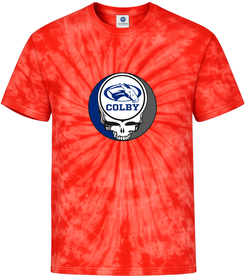 Colby College Stealie Tie-Dye T-Shirt
