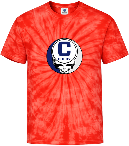 Colby College Stealie Tie-Dye T-Shirt