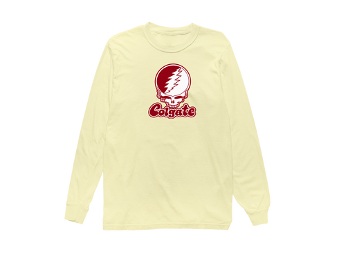Colgate Stealie Premium Unisex Long-Sleeve — Design: Colgate University — Butter