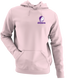 Holy Cross Stealie Premium Unisex Hoodie — Design: College of the Holy Cross — Light Pink