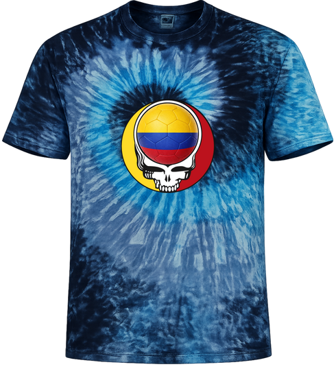 Colombia FIFA World Cup Stealie Tie-Dye T-Shirt