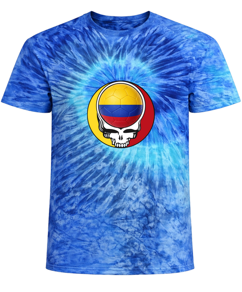 Colombia FIFA World Cup Stealie Tie-Dye T-Shirt