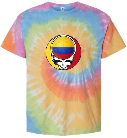 Colombia FIFA World Cup Stealie Tie-Dye T-Shirt