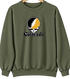 Colorado Stealie Premium Unisex Crewneck — Design: Colorado College — Military Green