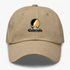 Colorado Stealie Premium Unisex Dad Hat — Design: Colorado College — Khaki