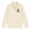 Colorado Stealie Premium Unisex Quarter-Zip — Design: Colorado College — Sand