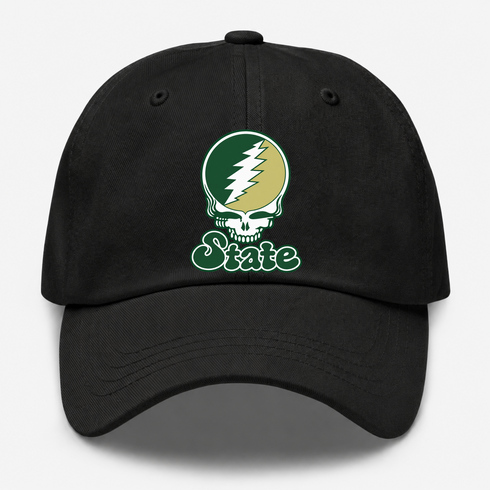 Colorado Stealie Premium Unisex Dad Hat — Design: Colorado State University — Black
