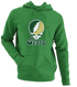 Colorado Stealie Premium Unisex Hoodie — Design: Colorado State University — Irish Green