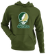 Colorado Stealie Premium Unisex Hoodie — Design: Colorado State University — Military Green