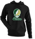 Colorado Stealie Premium Unisex Hoodie — Design: Colorado State University — Black