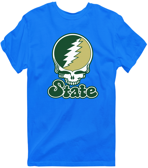Colorado Stealie Premium Unisex T-Shirt — Design: Colorado State University — Royal