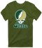 Colorado Stealie Premium Unisex T-Shirt — Design: Colorado State University — Military Green