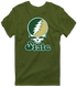 Colorado Stealie Premium Unisex T-Shirt — Design: Colorado State University — Military Green