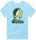 Colorado Stealie Premium Unisex T-Shirt — Design: Colorado State University — Light Blue