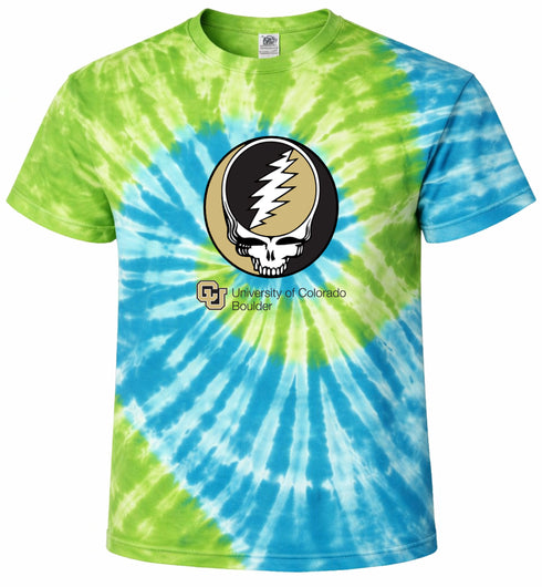 University of Colorado Stealie Tie-Dye T-Shirt