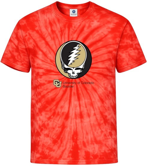 University of Colorado Stealie Tie-Dye T-Shirt