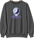 Colorado Baseball Stealie Grateful Dead Crewneck — Colorado Rockies — Dark Heather