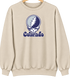 Colorado Baseball Stealie Grateful Dead Crewneck — Colorado Rockies — Sand