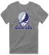 Colorado Baseball Stealie Grateful Dead T-Shirt — Colorado Rockies — Dark Heather