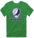 Colorado Baseball Stealie Grateful Dead T-Shirt — Colorado Rockies — Irish Green